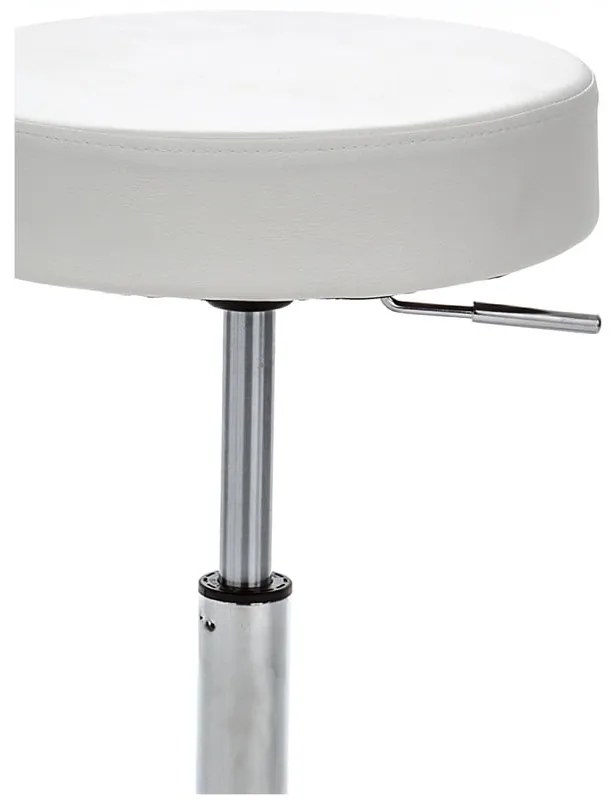 Fehér bőrutánzat irodai szék Tizio – Tomasucci