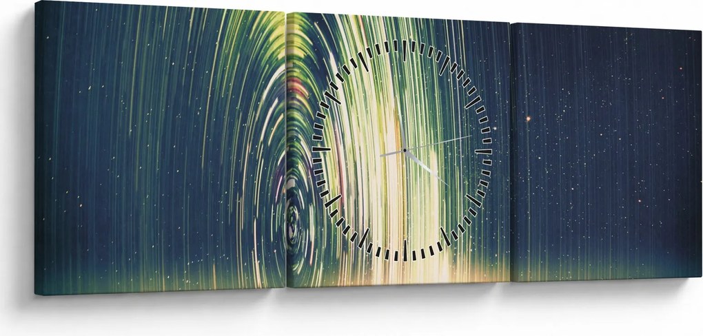 Kép - Az univerzum közepe (órával) (90x30 cm)