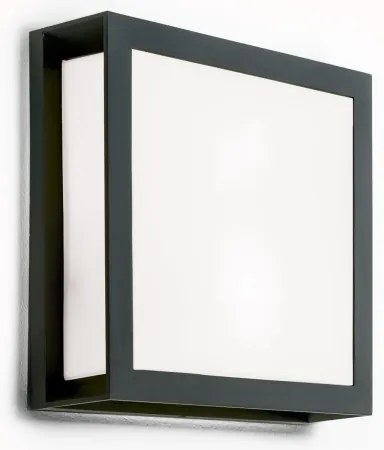 Orion - HENRY kültéri lámpa 2xE27/15W/230V 26x26 cm IP44 antracit