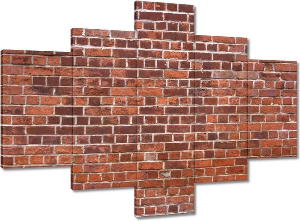Vászonkép 100x70 Téglafal Tégla
