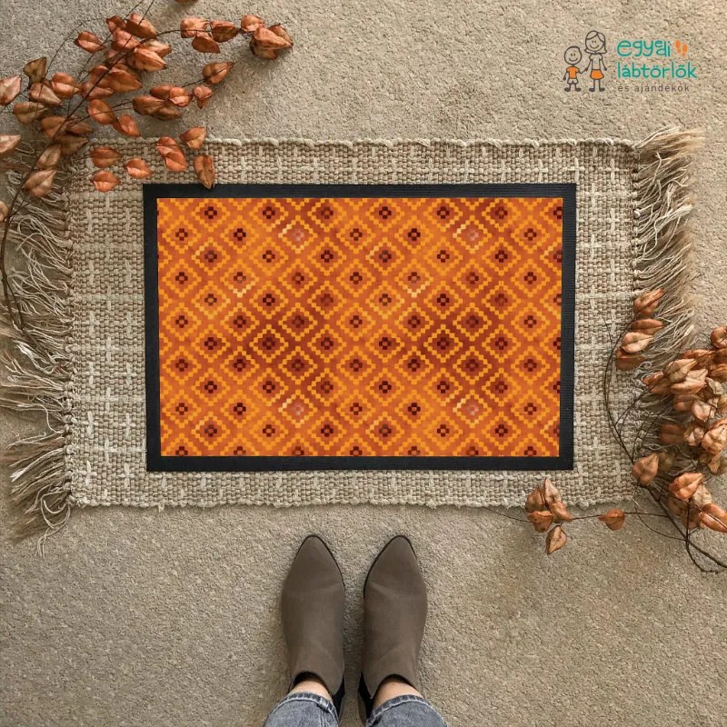 Őszi lábtörlő - 60x40 flat standard - Autumn Boho kollekció (ABK04) (Válassz szállítási opciót: Normál szállítást kérek)