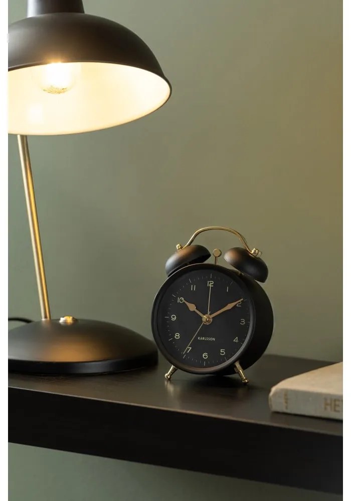 Ébresztőóra ø 10 cm Classic Twin Bell – Karlsson
