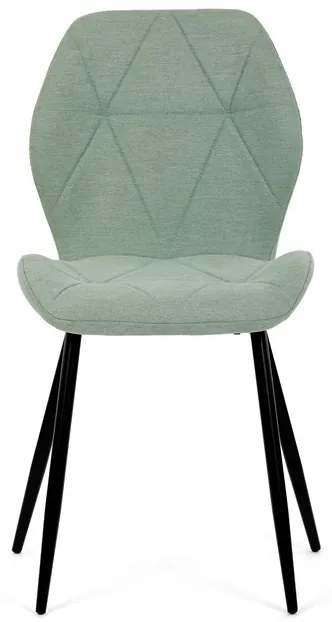 Étkezőszék zöld szövettel. CT-285 GRN2