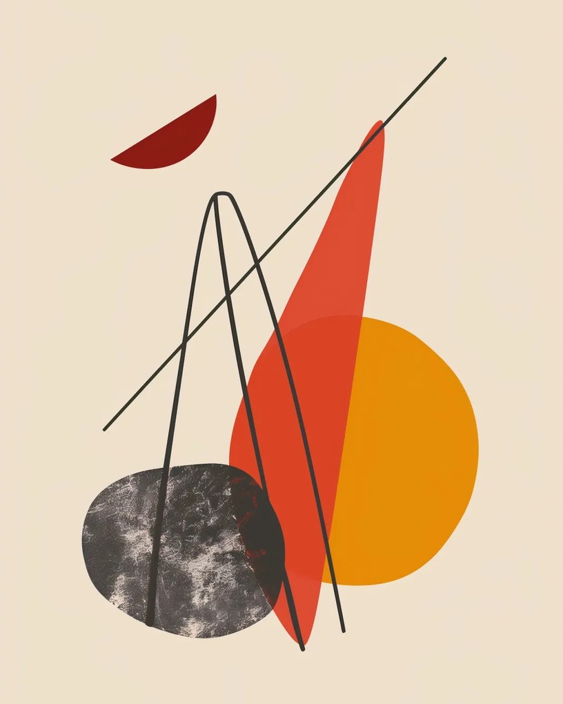 Poszter 40x50cm Harmonikus forma