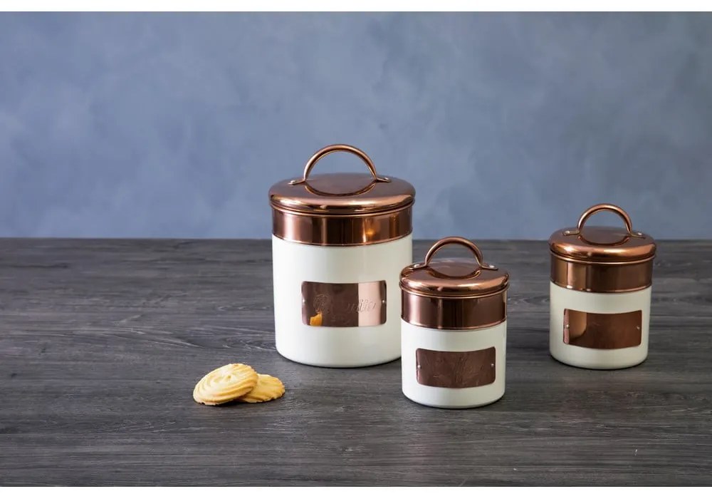 Rozsdamentes acél kávétartó doboz Prescott – Premier Housewares