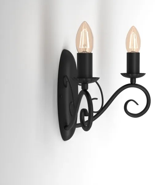 Fali lámpa MAURO 2xE14/60W/230V