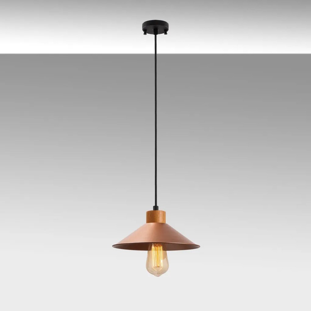 Fém függőlámpa, Ø24 cm – GMN-00003
