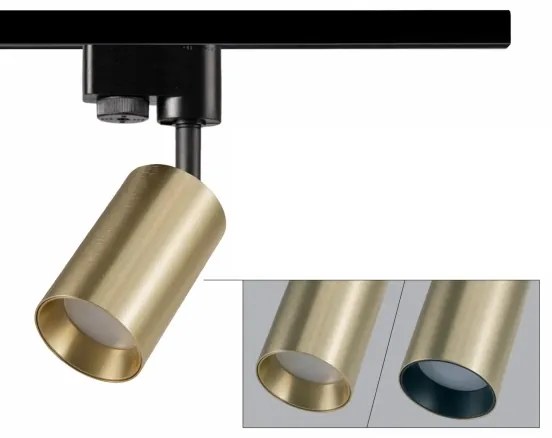 Spotlámpa sínrendszerhez MARIBEL 3xGU10/10W/230V arany