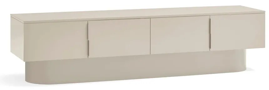 Bézs TV-állvány 200x50 cm Totem – Teulat