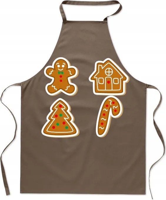 Konyhai kötény Karácsonyi mézeskalácsok Karácsonyi ajándék Divatos