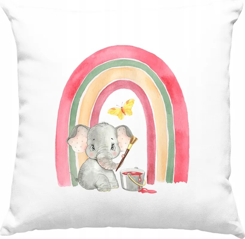 Elefánt párna Elefánt kedves Gyerek 4 Fehér