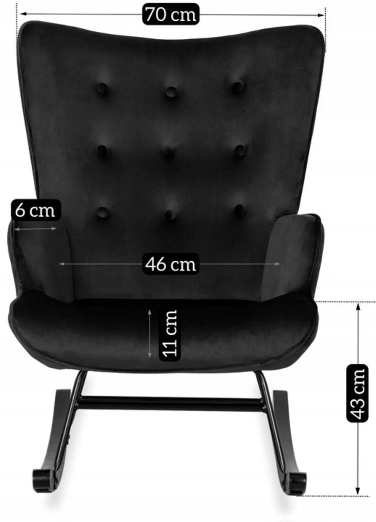 Hintafotel Especula (fekete) . Akció -20%. 1118881