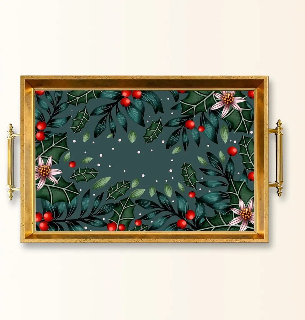 Üveg tálca, 38×24 cm – TPEA9799
