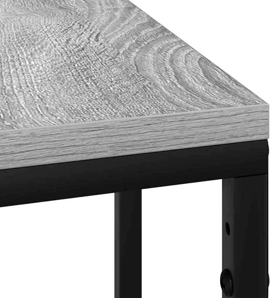 Éjjeli asztal Szürke sonoma 41.5 x 26 x 60.5 cm Faanyag