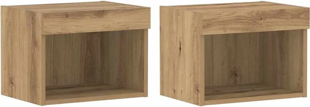 vidaXL TV szekrény garnitúra 2 pcs Artisan tölgy 40 x 30 x 30 cm