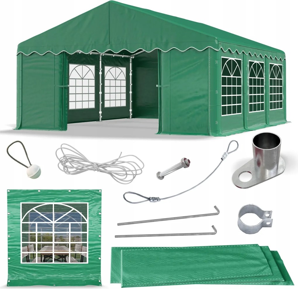 Party sátrak 3x6m Kerti Das 240 S