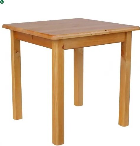 Étkezőasztal kocka 70x70 éger