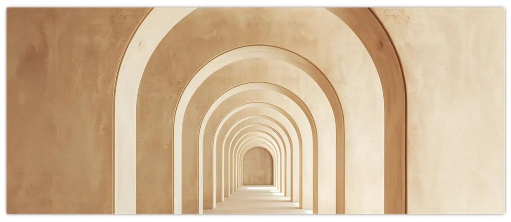 Kép - Bézs átjáró (120x50 cm)