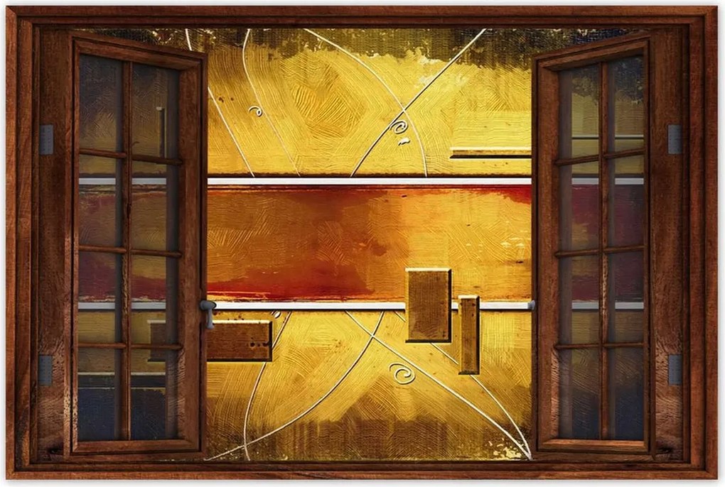 Poszterek 90x60 Megnyugvás bronzban