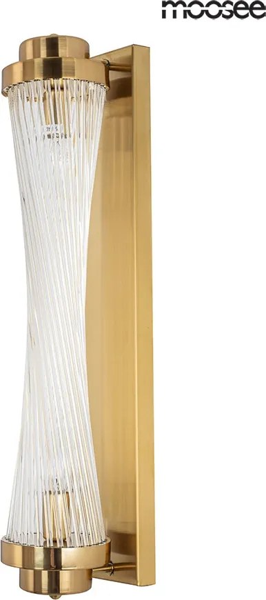 KING HOME MSE010100265 COLUMN Kristály Fali Lámpa Arany E14 IP20