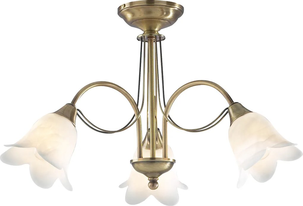 Dar lighting klasszikus csillár doublet antik sárgaréz dardou0375