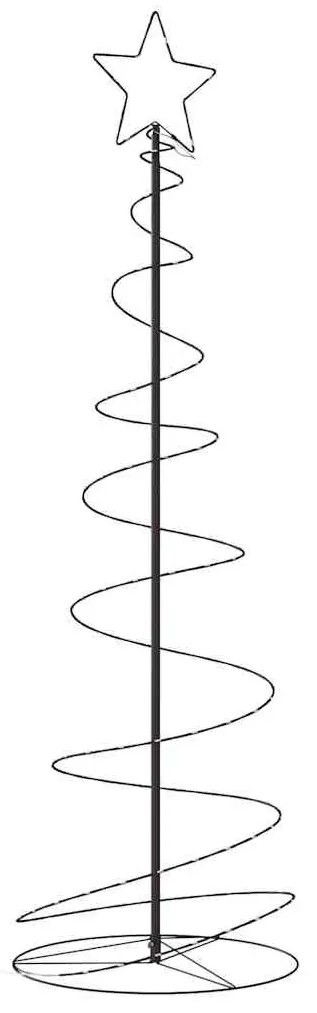 meleg fehér LED karácsonyfa 120 LED 180 cm