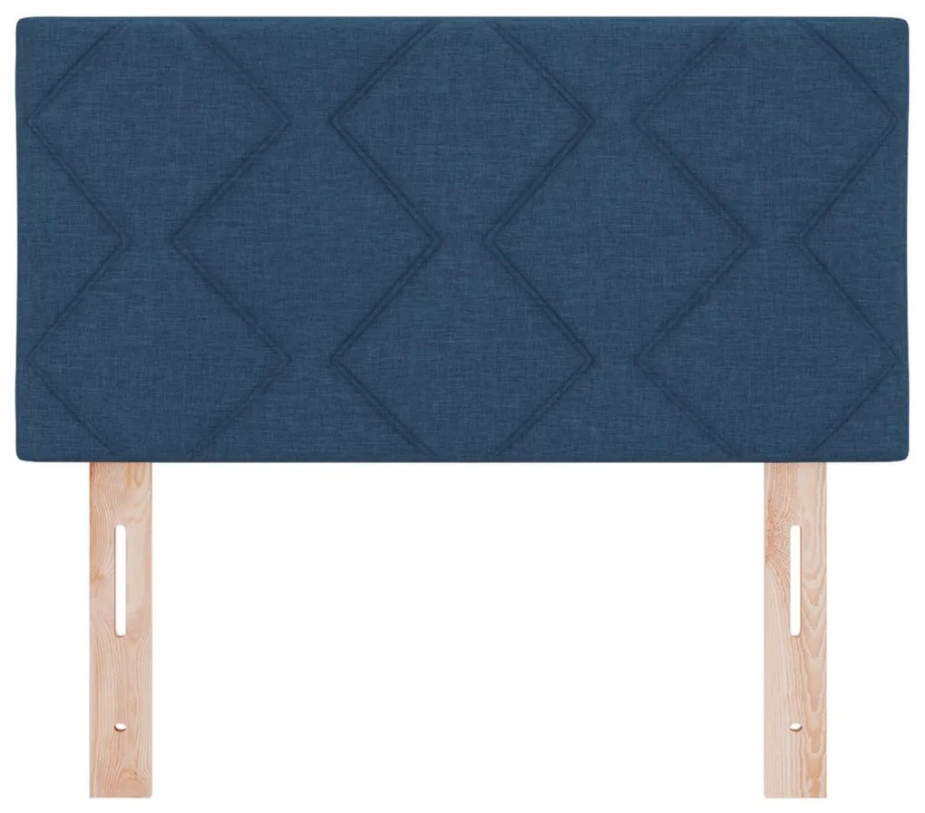 Fejtámla Gyémánt Blokk Mintával Kék 80 cm Szövet