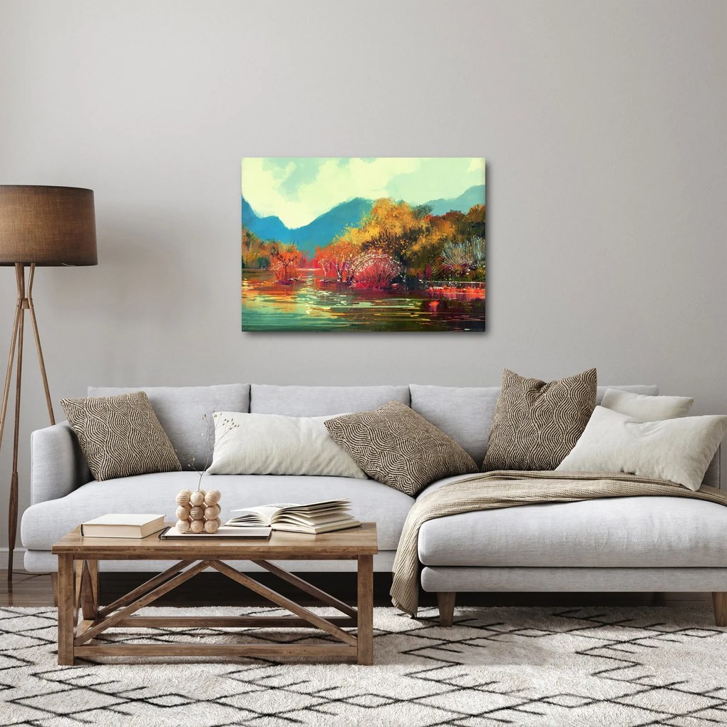 Kép - őszi színek (70x50 cm)