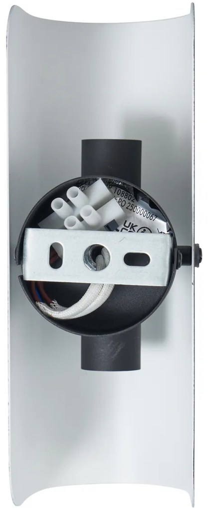 Modern fekete fali lámpa 2 égős - Gotthard