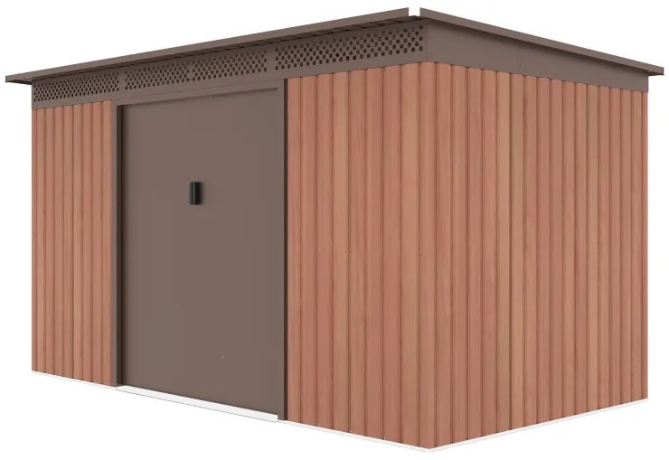 G21 GRAH 700 kerti tároló - 340 x 206 cm, barna
