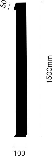 AMPLEX 9925 HIKONE Modern Kültéri Fali Lámpa Antracit LED IP54