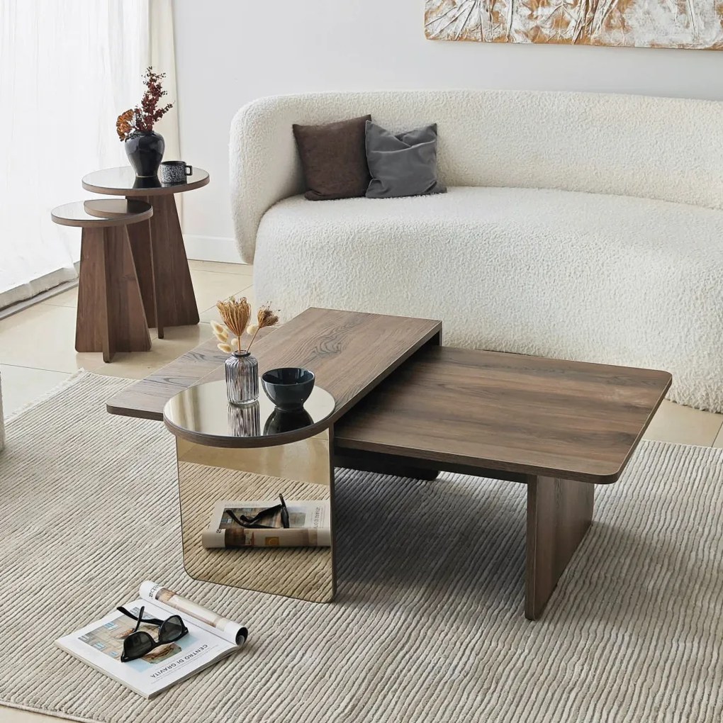 Luna 4 - Bronze, Walnut