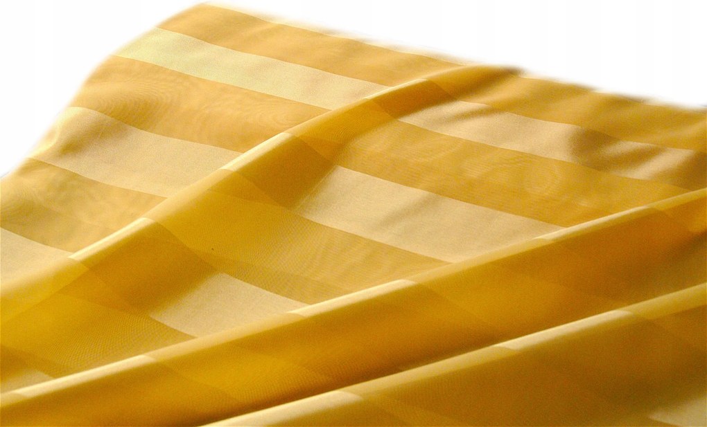 Függöny Sárga Csíkokkal, 280cm magas, Akciós!!