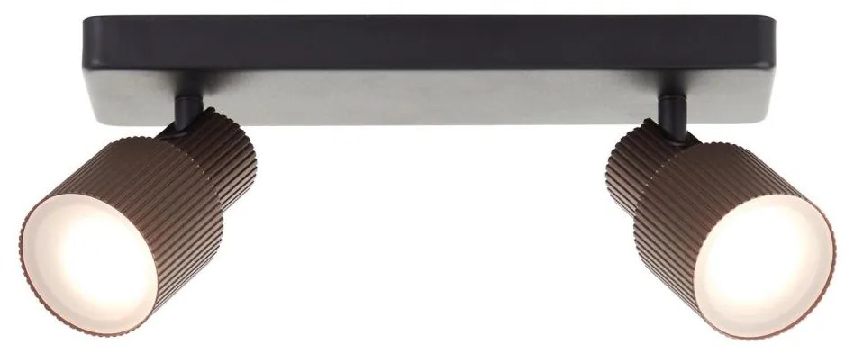 Brilliant - LED Spotlámpa CADIZ 2xGU10/5W/230V bronz