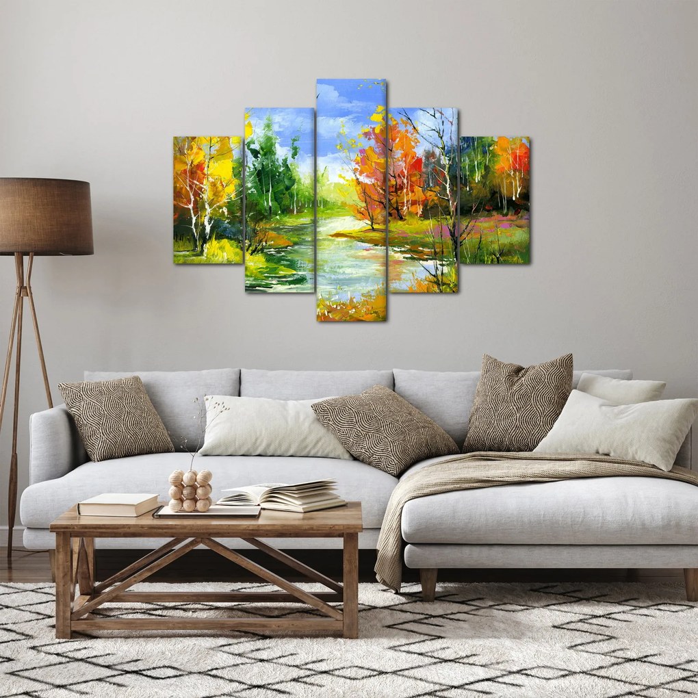 Kép - Tájfestés (150x105 cm)