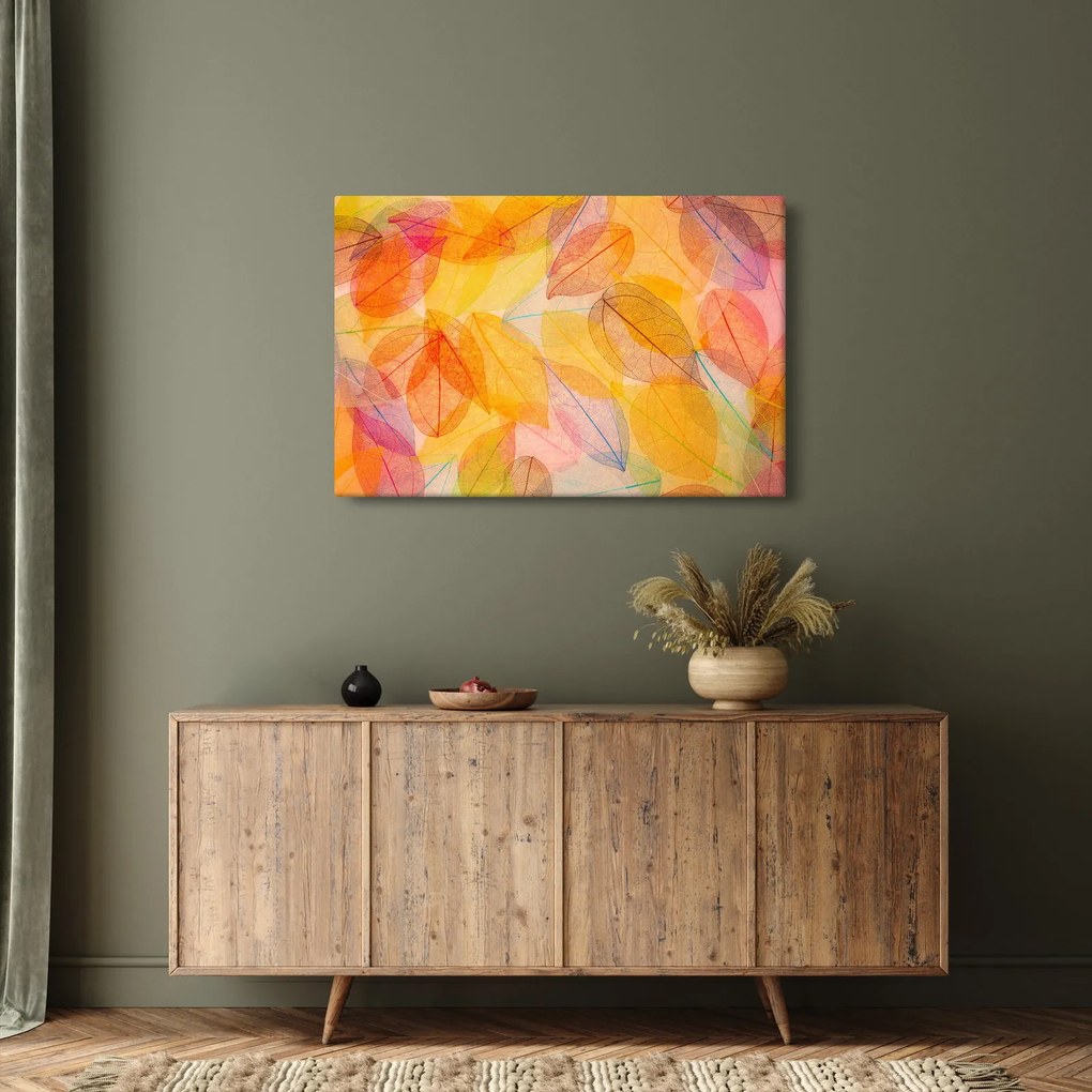 Kép - Háttér az őszi levelekből (90x60 cm)