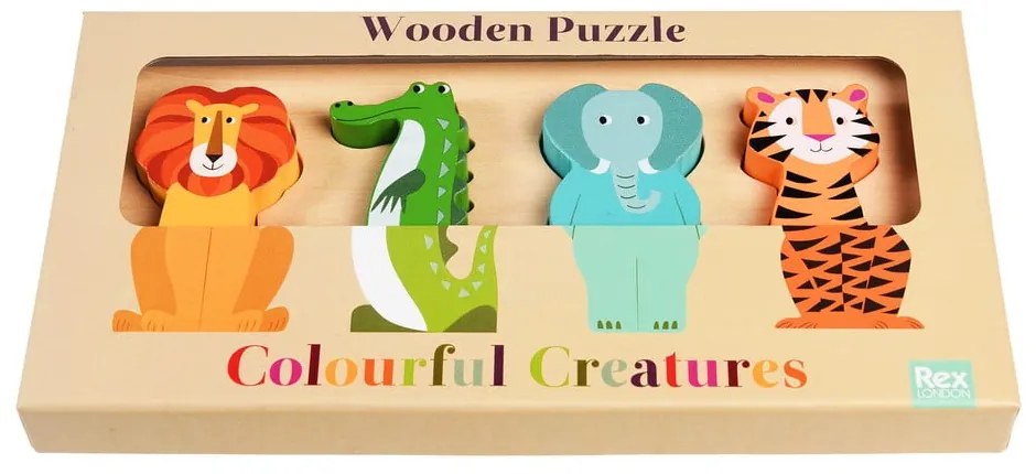 Fa puzzle Colourful Creatures - Rex London
