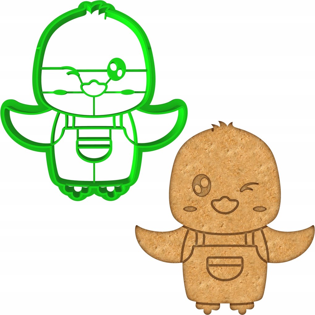 Húsvéti Forma Mézeskalács lyukasztó Húsvéti Csirke Csirke 8cm