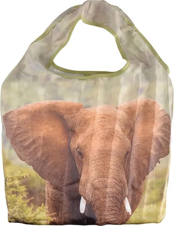 Összehajtható elefántos táska