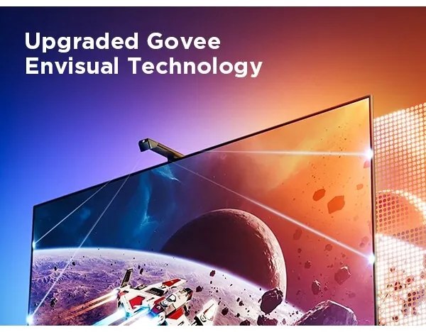 Govee - KÉSZLET 2x Backlight TV 55-65" SMART LED háttérvilágítás RGBICW Wi-Fi