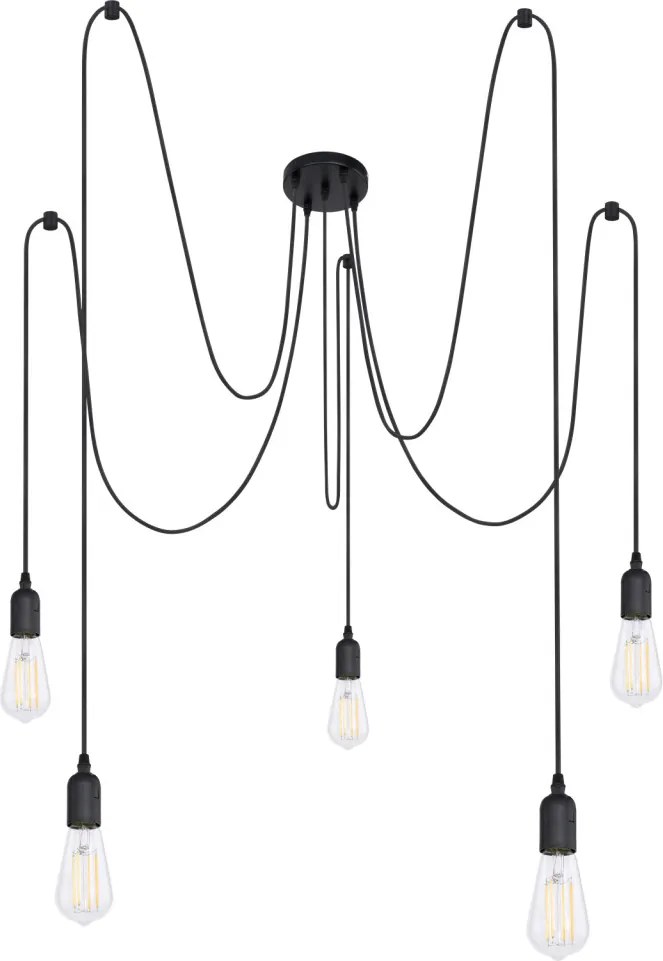 Függeszték Fekete MARACANA GLOBO-A110-5