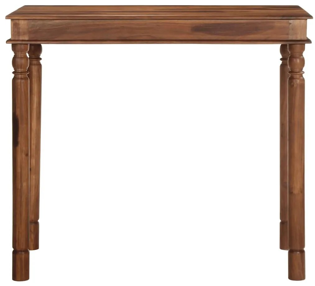 vidaXL bárasztal 120x60x107 cm tömör fa akácfa