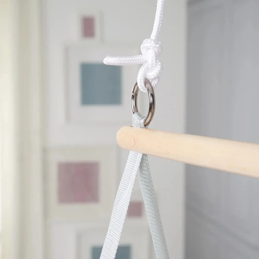 Szürke bölcső 90x45 cm Safe asleep – Roba