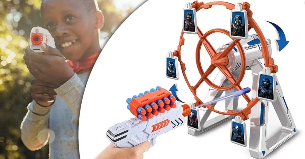 Forgó célbalövő játék