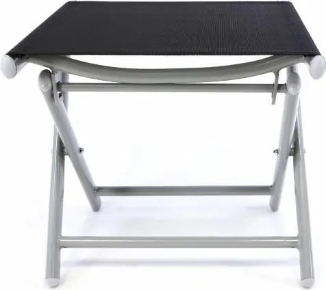 Kerti szék sámli GARTHEN - fekete