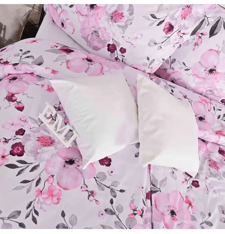 EMI Nelly szatén ágyneműhuzat, A standard egyszemélyes ágy szett tartalma: 1x 140x200 + 1x 70x90