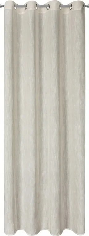 Latika készfüggöny 140x250 natúr, áttetsző