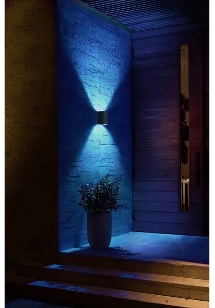 Philips 17464/30/P7 - LED RGB Kültéri lámpa Hue RESONATE 2xLED/8W/230V IP44