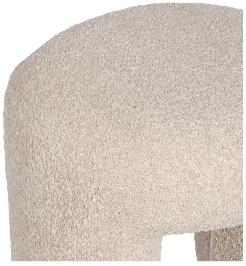 Bézs buklé puff Suave – Ixia