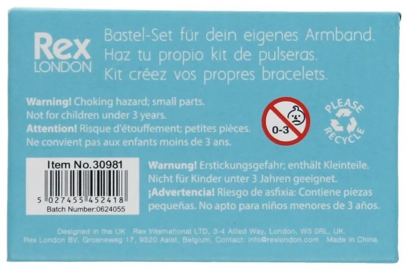 Ékszerkészítő készlet Lottie &amp; Friends – Rex London